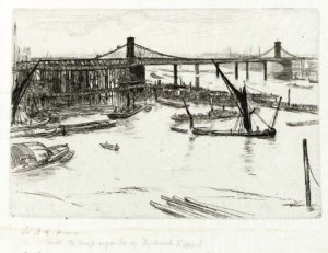 Old Hungerford Bridge 2