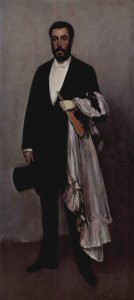 Arrangement in Flesh Colour and Black: Portrait of Theodore Duret