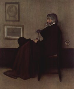 Arrangement in Grey and Black, No.2: Portrait of Thomas Carlyle